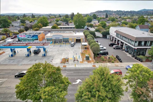 a play room with furniture
