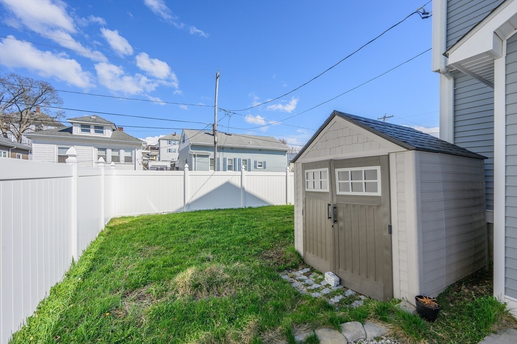 138 Sprague Street Fall River, MA 02724 - Photo 28 of 34 a view of a house with backyard