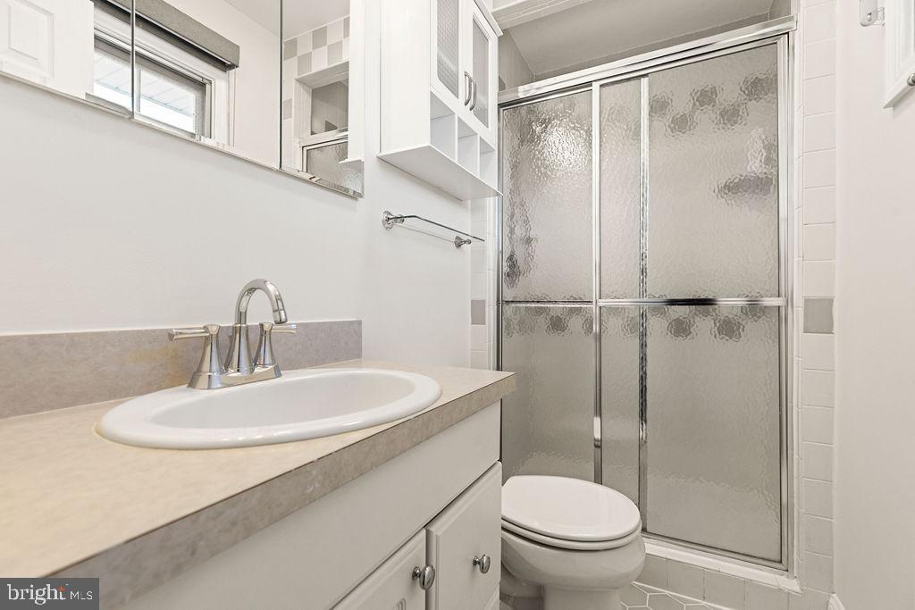 503 South Maple Court Sterling, VA 20164 - Photo 27 of 43 a bathroom with a sink a toilet and shower