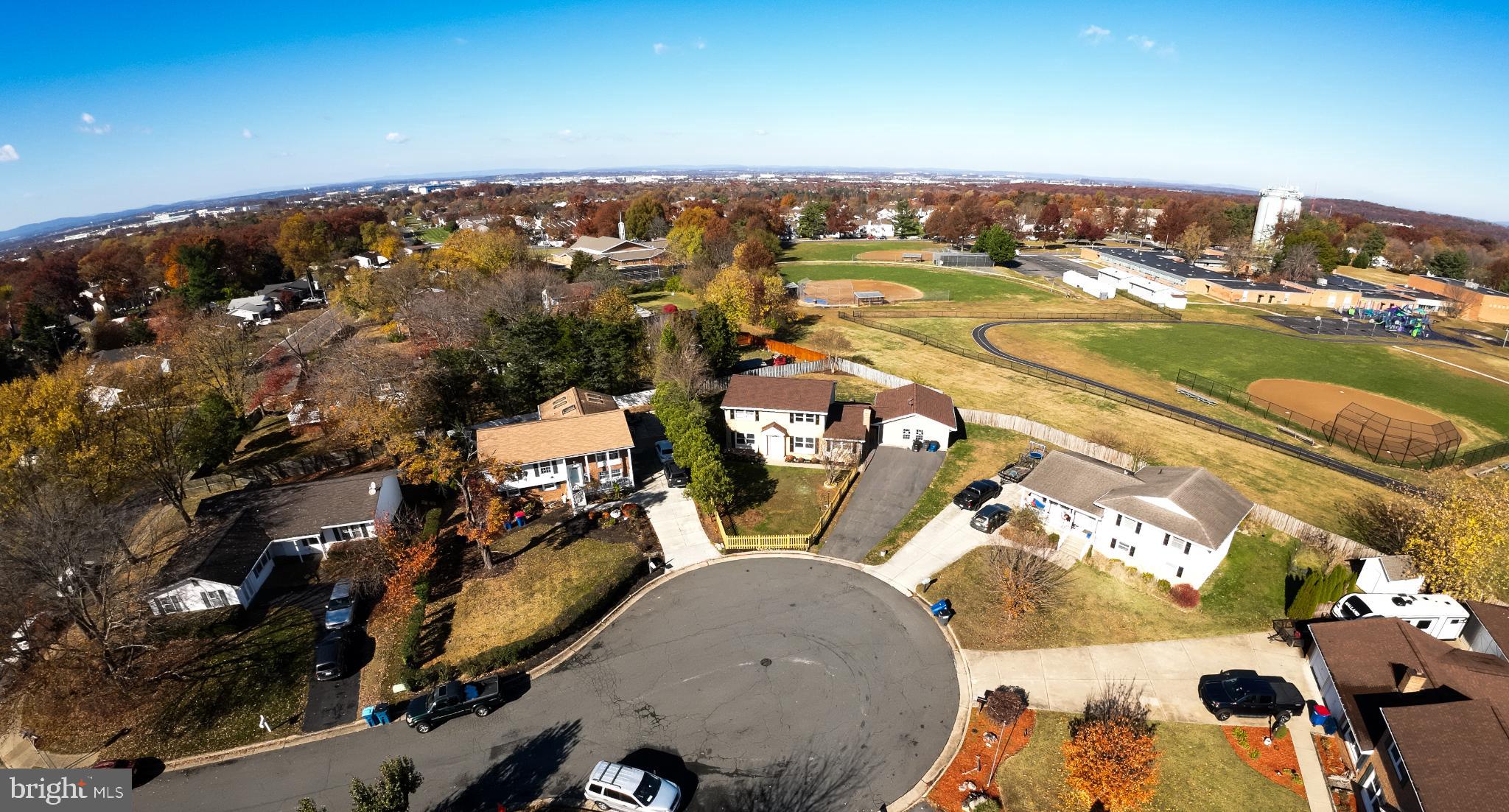 503 South Maple Court Sterling, VA 20164 - Photo 39 of 43 an aerial view of a house with a outdoor space