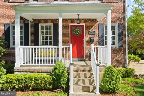 front view of a house with a window