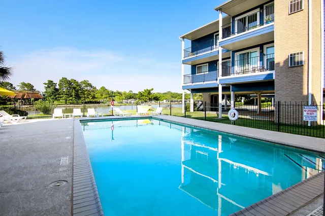 a view of a building with outdoor space