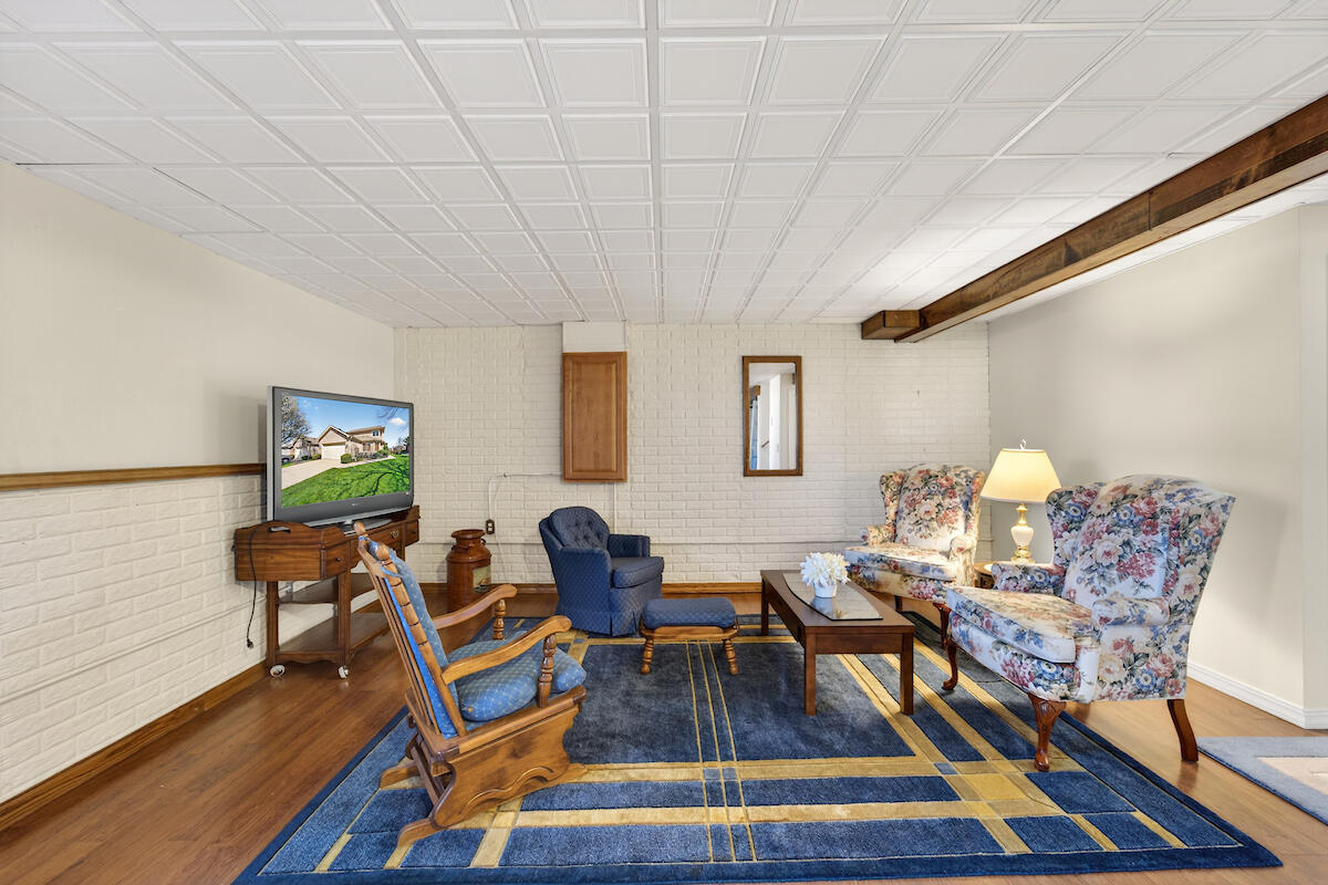 4258 91st Street Pleasant Prairie, WI 53142 - Photo 28 of 32 Finished Lower Level Rec Room