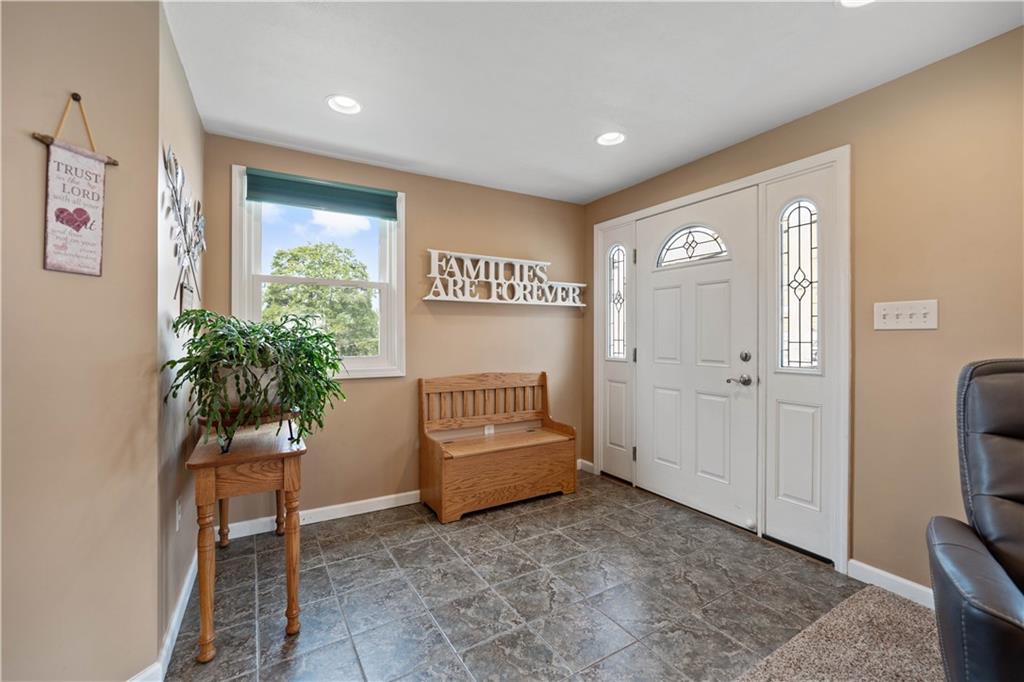 405 East Washington Street Rochester, PA 15074 - Photo 3 of 26 a view of an entryway with a workspace