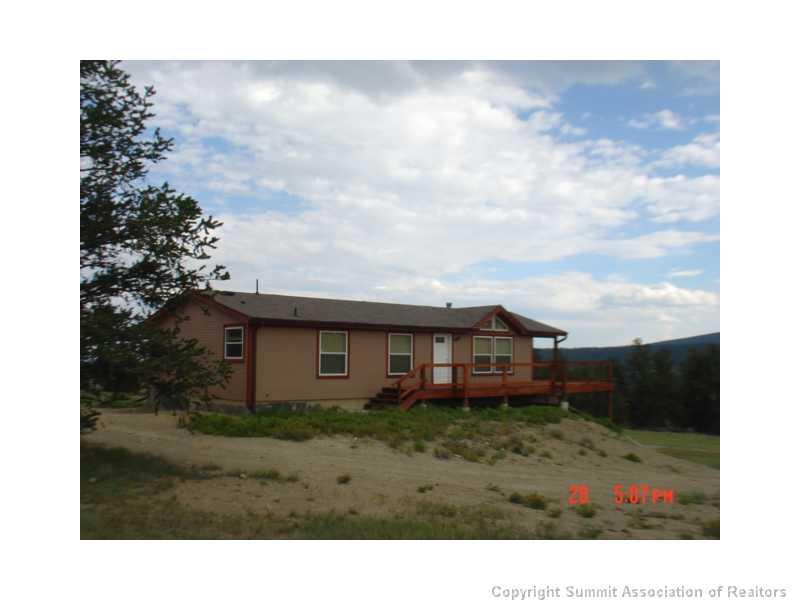 5220 Co 5 Road Fairplay, CO 80440 - Photo 2 of 18 a view of a house with a backyard