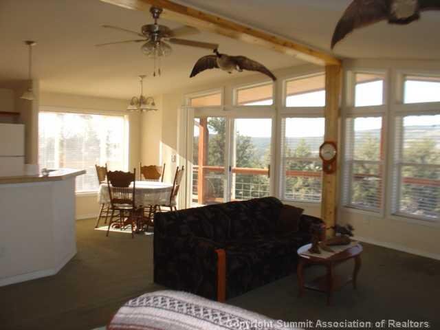 5220 Co 5 Road Fairplay, CO 80440 - Photo 11 of 18 a living room with furniture and a floor to ceiling window