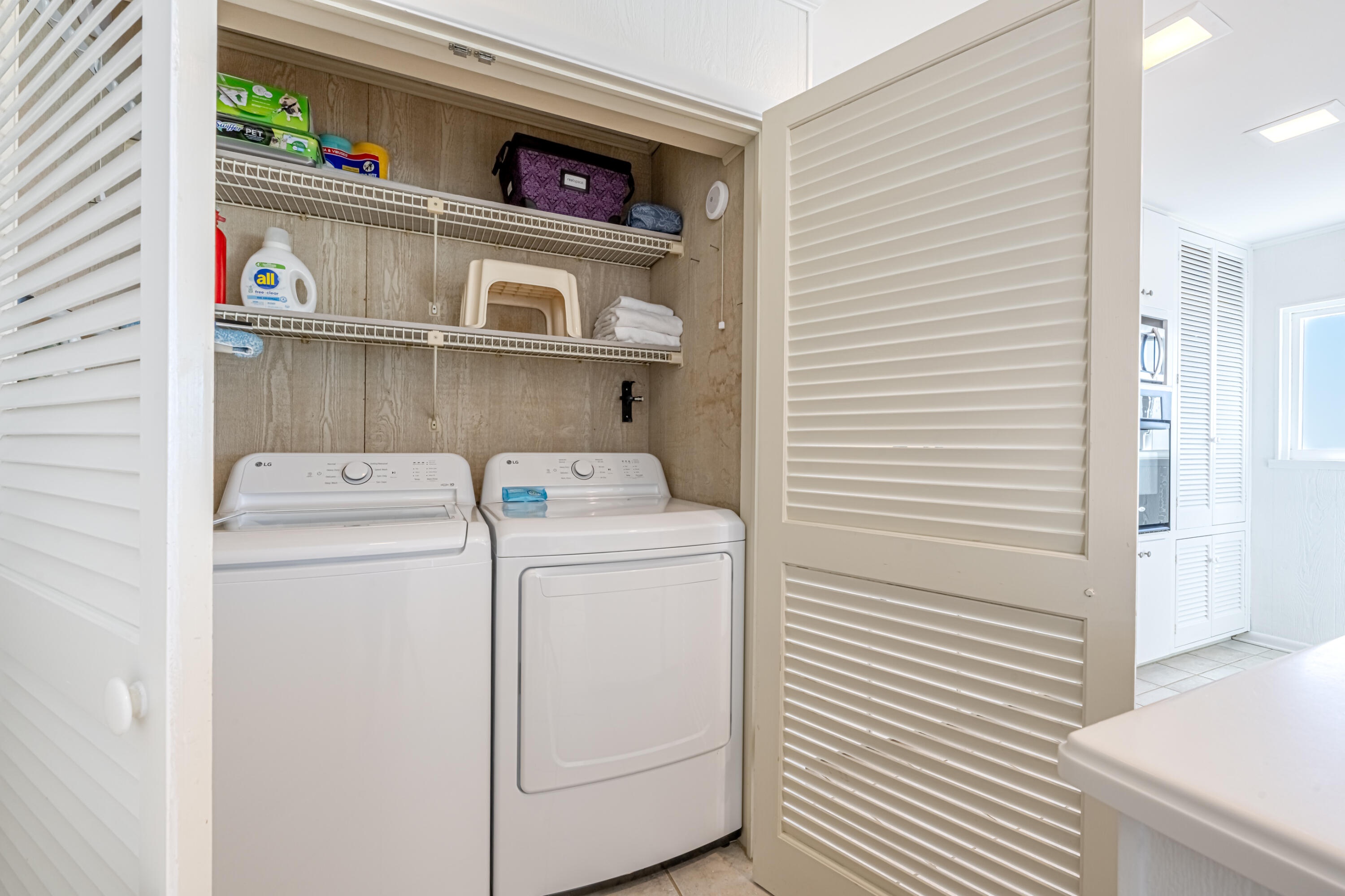 4731 West County Highway 30A Santa Rosa Beach, FL 32459 - Photo 38 of 44 a utility room with dryer and washer