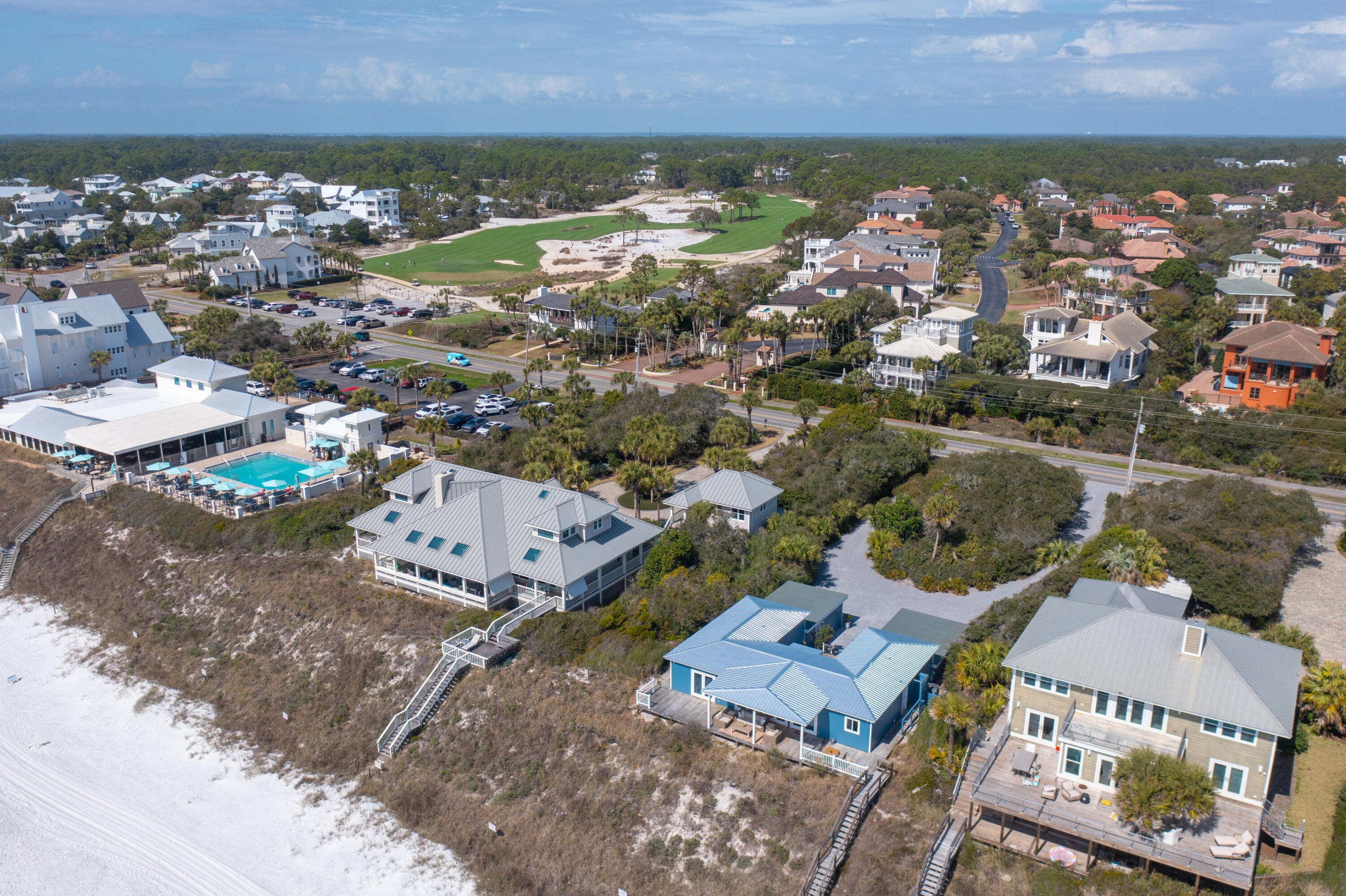 4731 West County Highway 30A Santa Rosa Beach, FL 32459 - Photo 42 of 44 an aerial view of multiple house