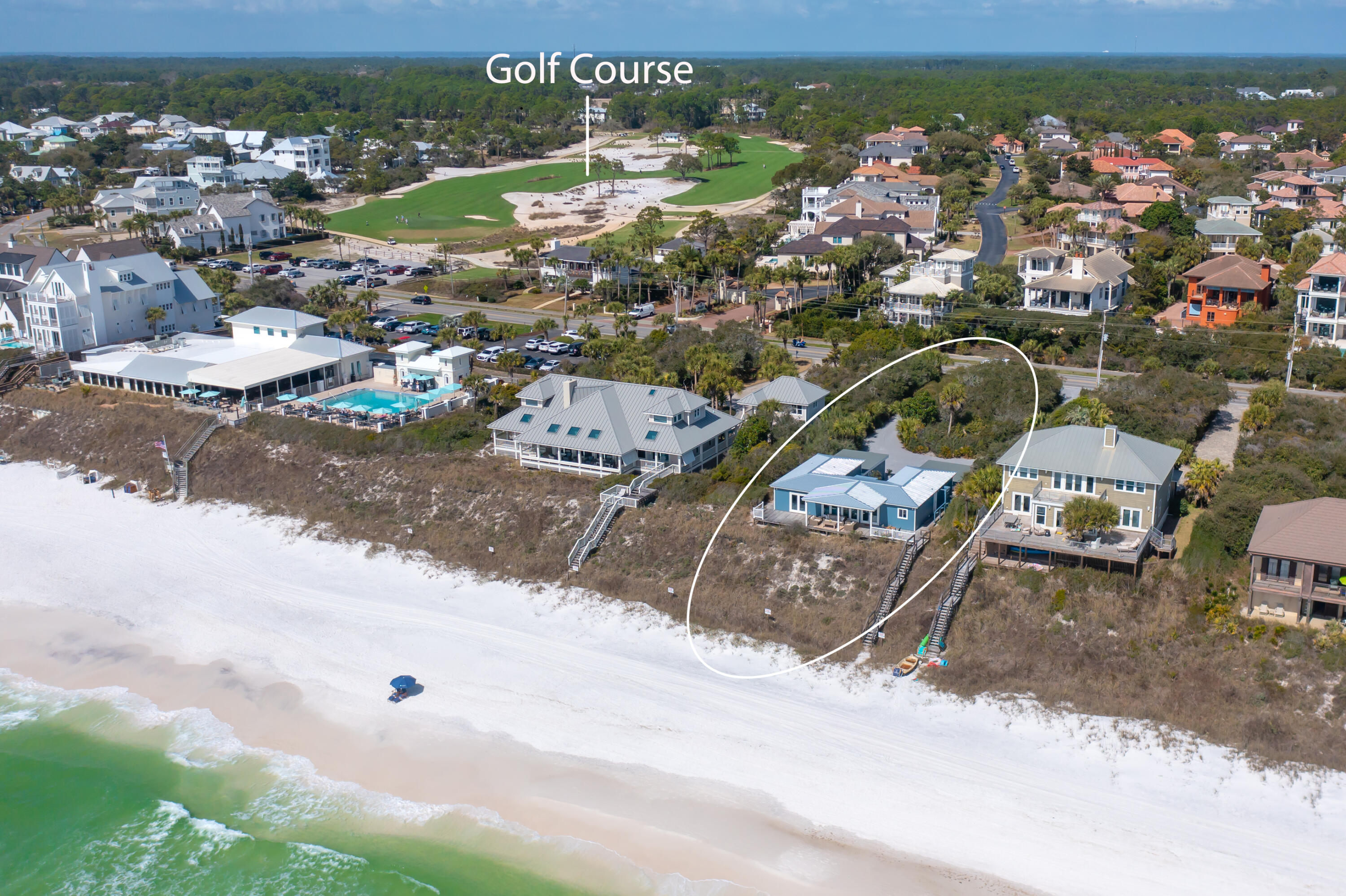4731 West County Highway 30A Santa Rosa Beach, FL 32459 - Photo 44 of 44 an aerial view of a house with outdoor space