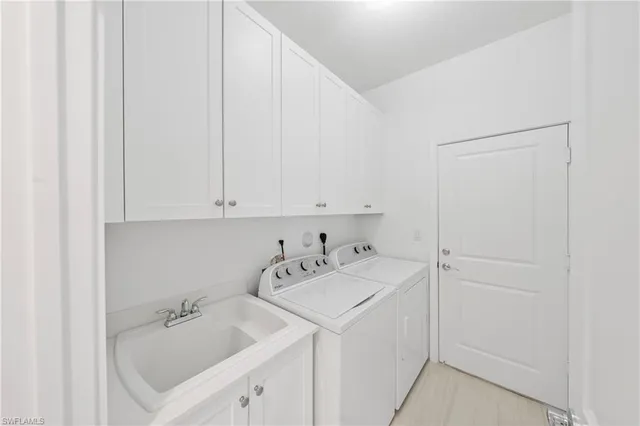 a view of a garden from a balcony