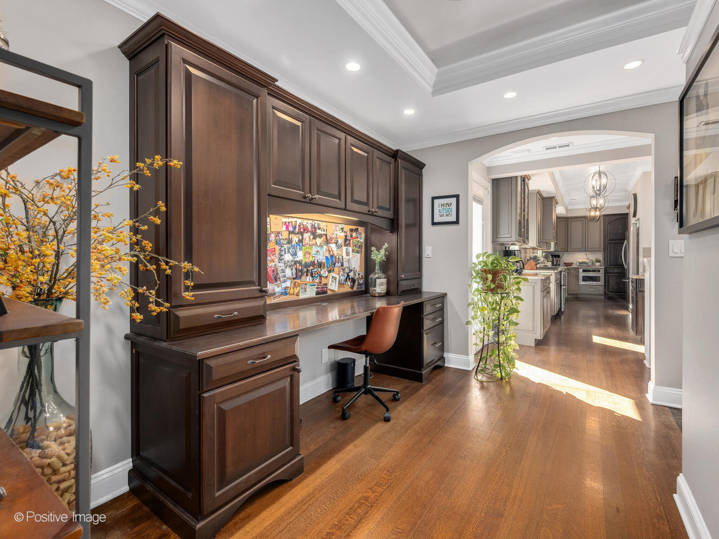 448 West Vallette Street Elmhurst, IL 60126 - Photo 14 of 30 a view of a livingroom with workspace and a window