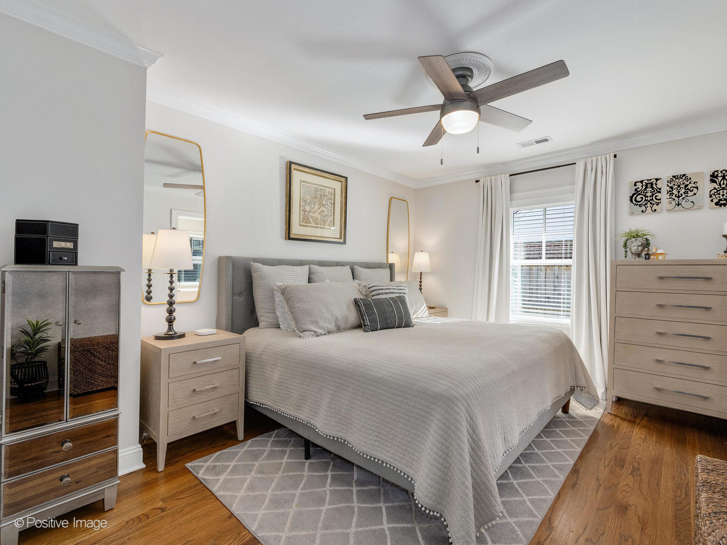 448 West Vallette Street Elmhurst, IL 60126 - Photo 16 of 30 a bedroom with a bed and a dresser