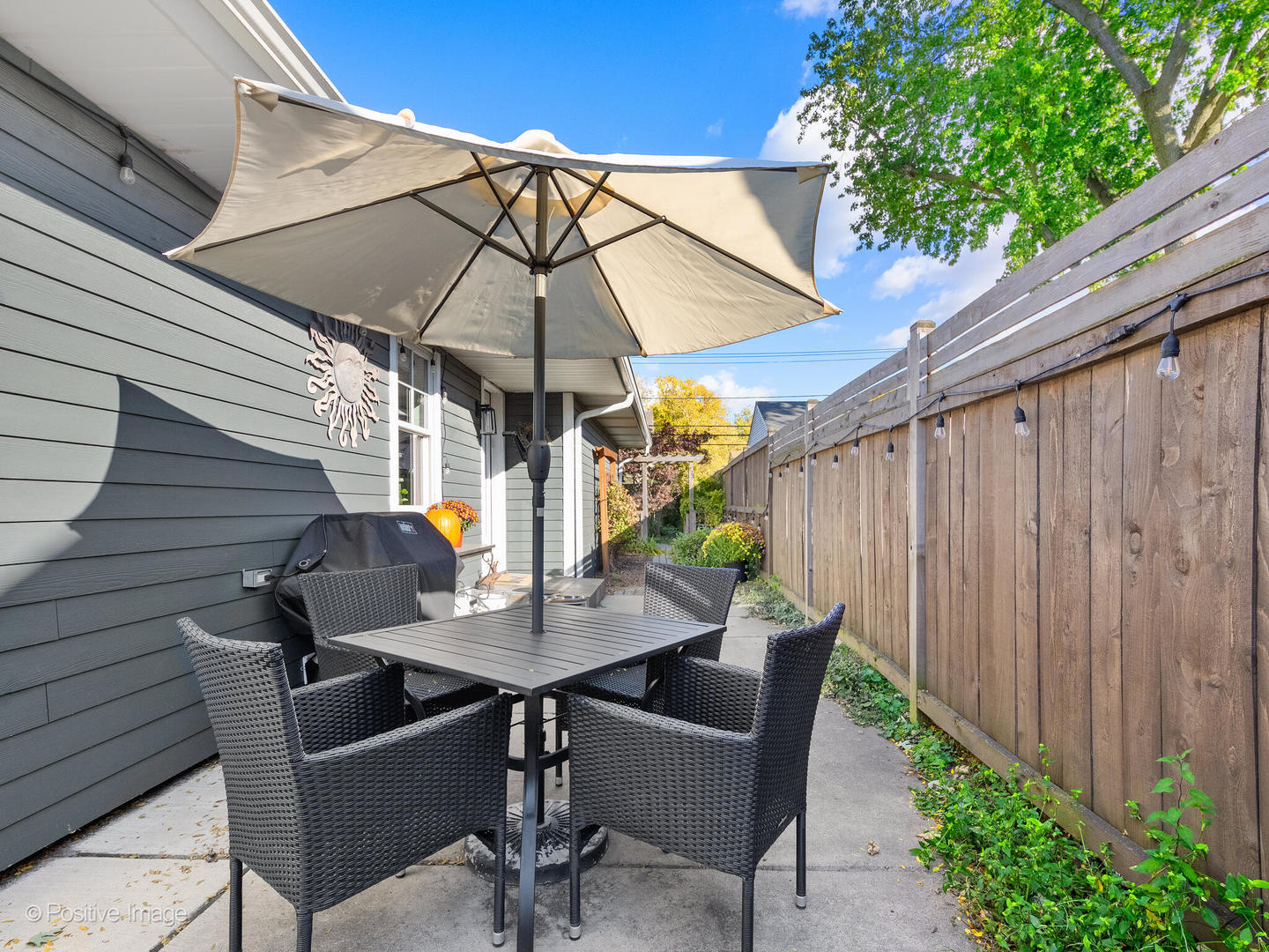 448 West Vallette Street Elmhurst, IL 60126 - Photo 26 of 30 a view of backyard of house with seating space