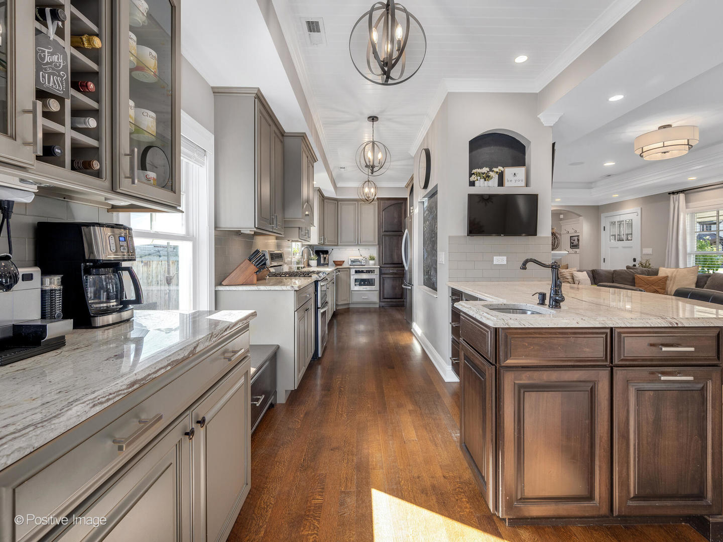 448 West Vallette Street Elmhurst, IL 60126 - Photo 10 of 30 a kitchen with stainless steel appliances granite countertop a stove and cabinets