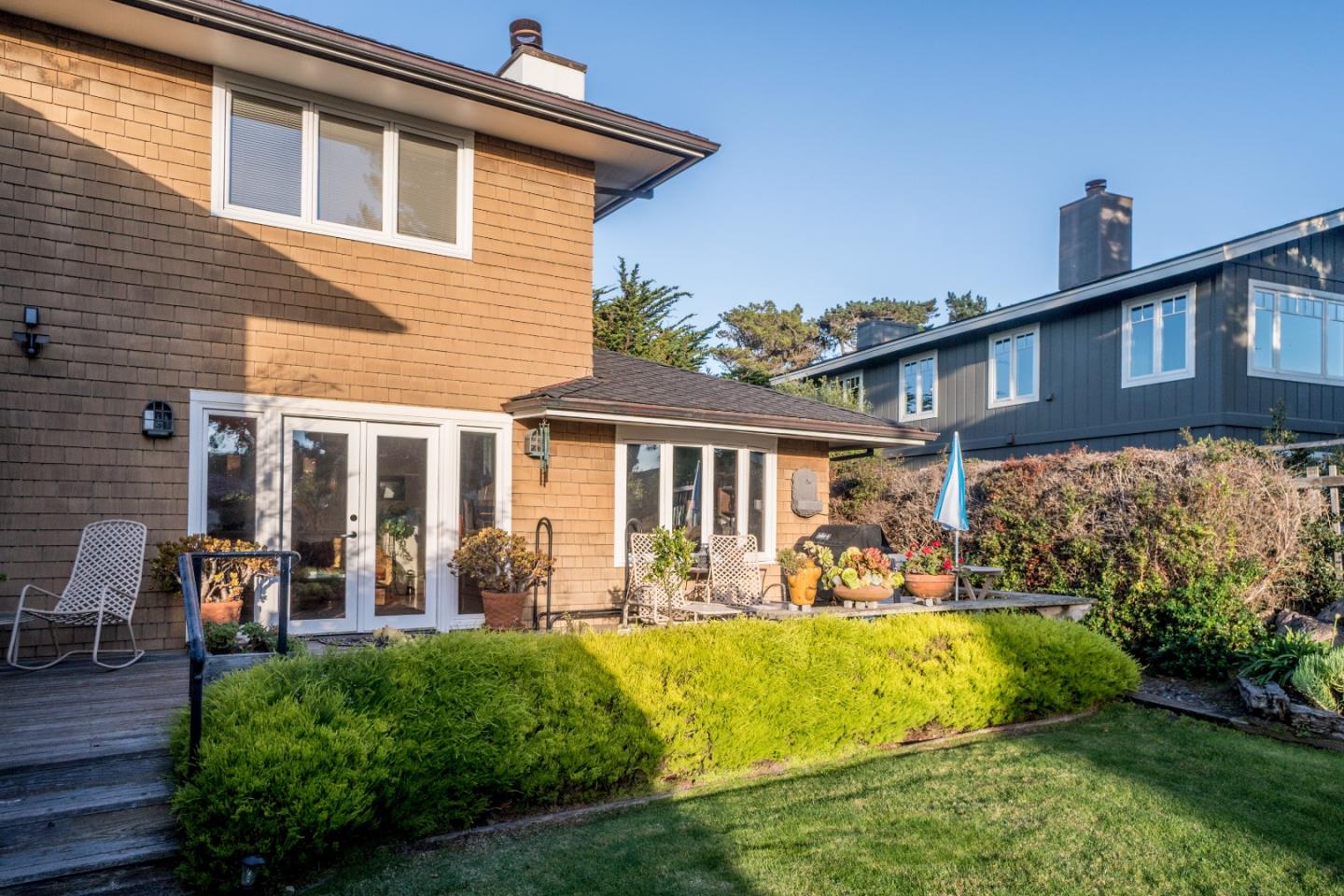 3011 Cormorant Road Pebble Beach, CA 93953 - Photo 34 of 37 a front view of a house with garden