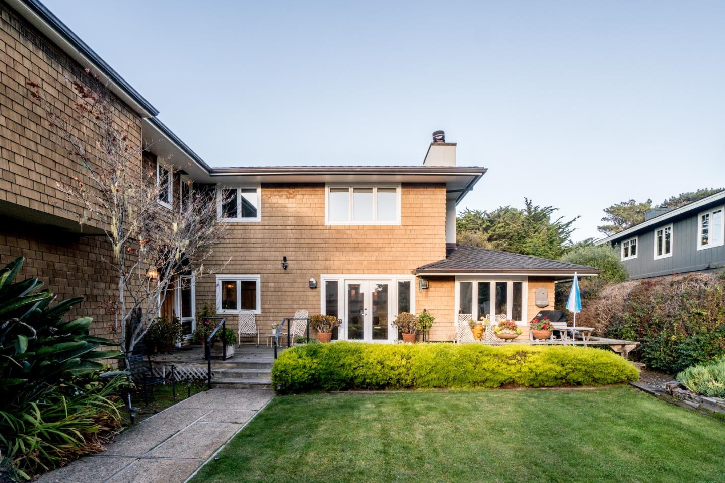 3011 Cormorant Road Pebble Beach, CA 93953 - Photo 35 of 37 a front view of a house with garden