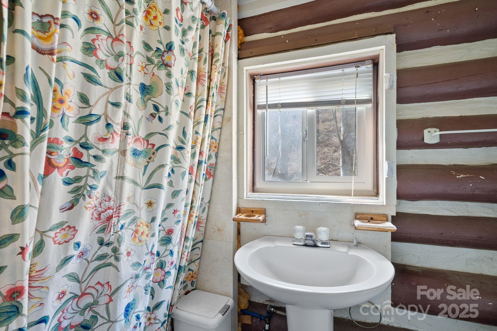 849 South Ammons Branch Road Marshall, NC 28753 - Photo 13 of 20 a bathroom with a sink and a mirror