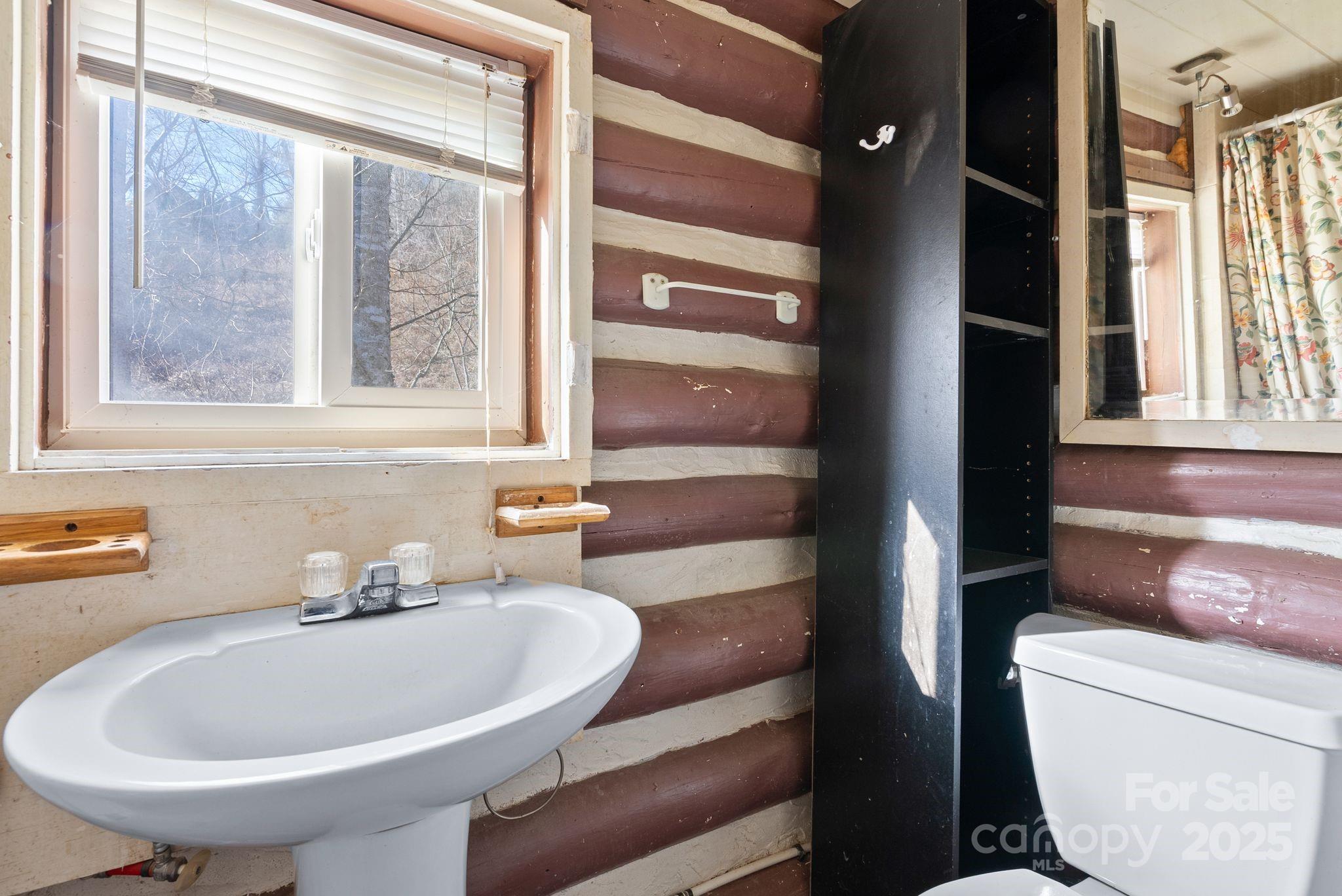 849 South Ammons Branch Road Marshall, NC 28753 - Photo 14 of 20 a bathroom with a sink and a toilet