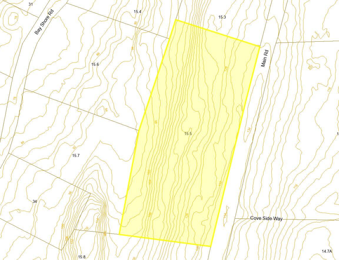 15.5 Main Road Westport Island, ME 04578 - Photo 4 of 12 CONTOURS