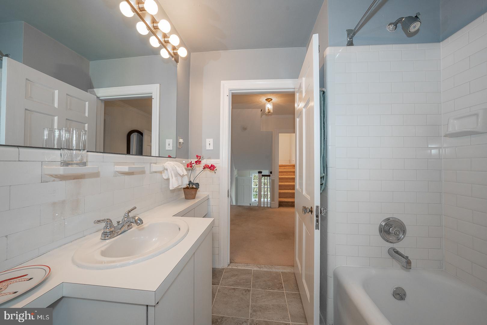 547 St Davids Avenue Wayne, PA 19087 - Photo 25 of 31 a bathroom with a sink a toilet and shower