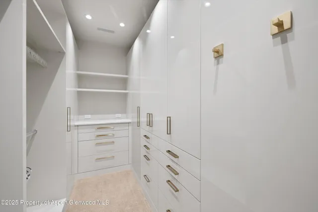 a view of walk in closet