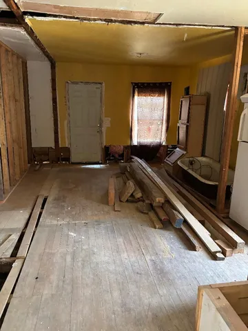 a room with gym equipment