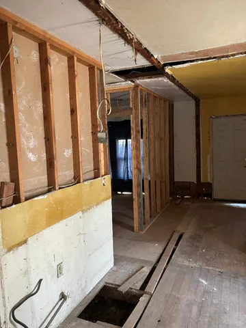 a view of an entryway