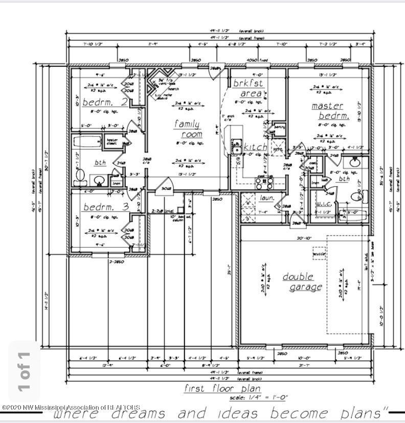 771 Wildcat Bottom Road Red Banks, MS 38661 - Photo 3 of 3 2 Wildcat Bottom plan