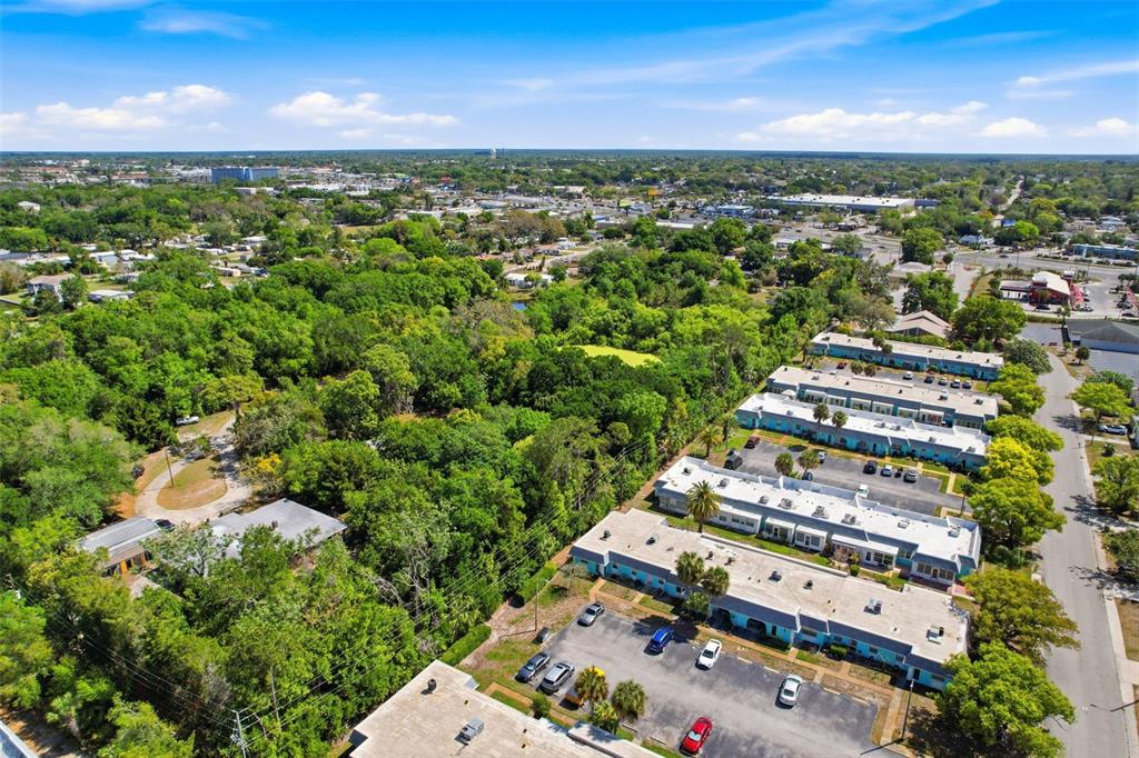 4224 Terrapin Place, Unit 4224 New Port Richey, FL 34652 - Photo 52 of 58 an aerial view of residential houses with outdoor space