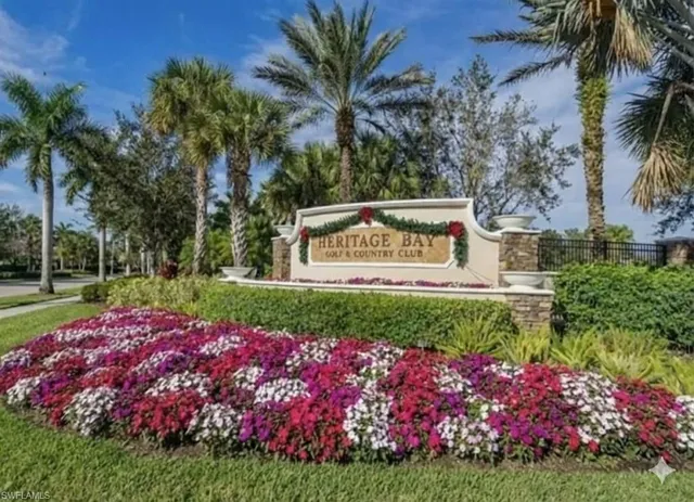 a view of a park with plants and trees