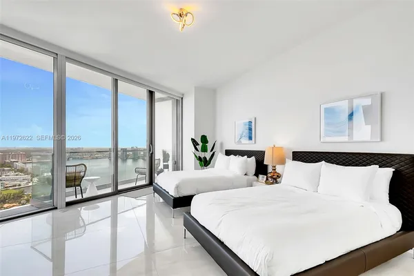 a workspace with furniture and window