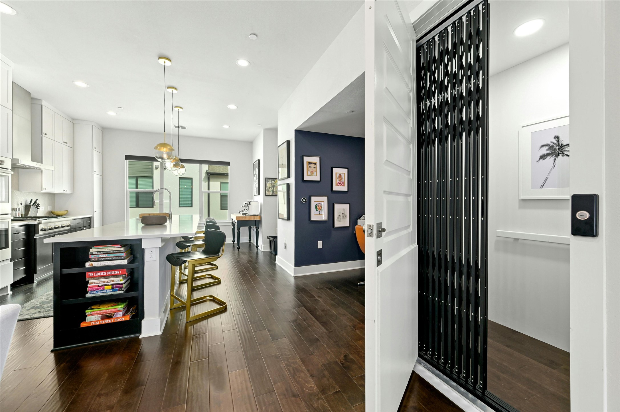 4604 Longevity Drive, Unit 306 Austin, TX 78731 - Photo 13 of 34 a view of a living room with furniture and wooden floor