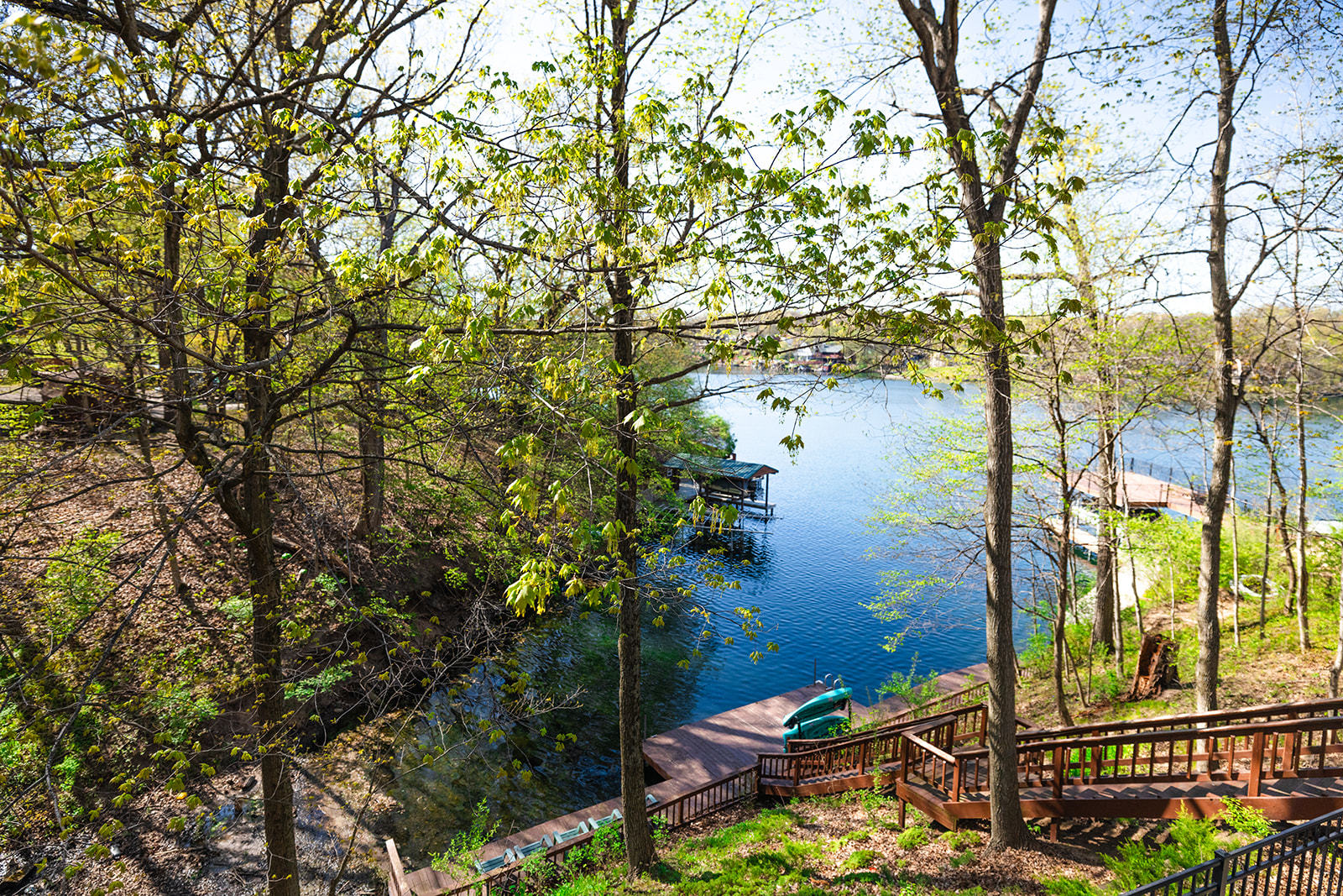 147 Lake Thunderbird Drive Putnam, IL 61560 - Photo 13 of 50 a view of lake from balcony
