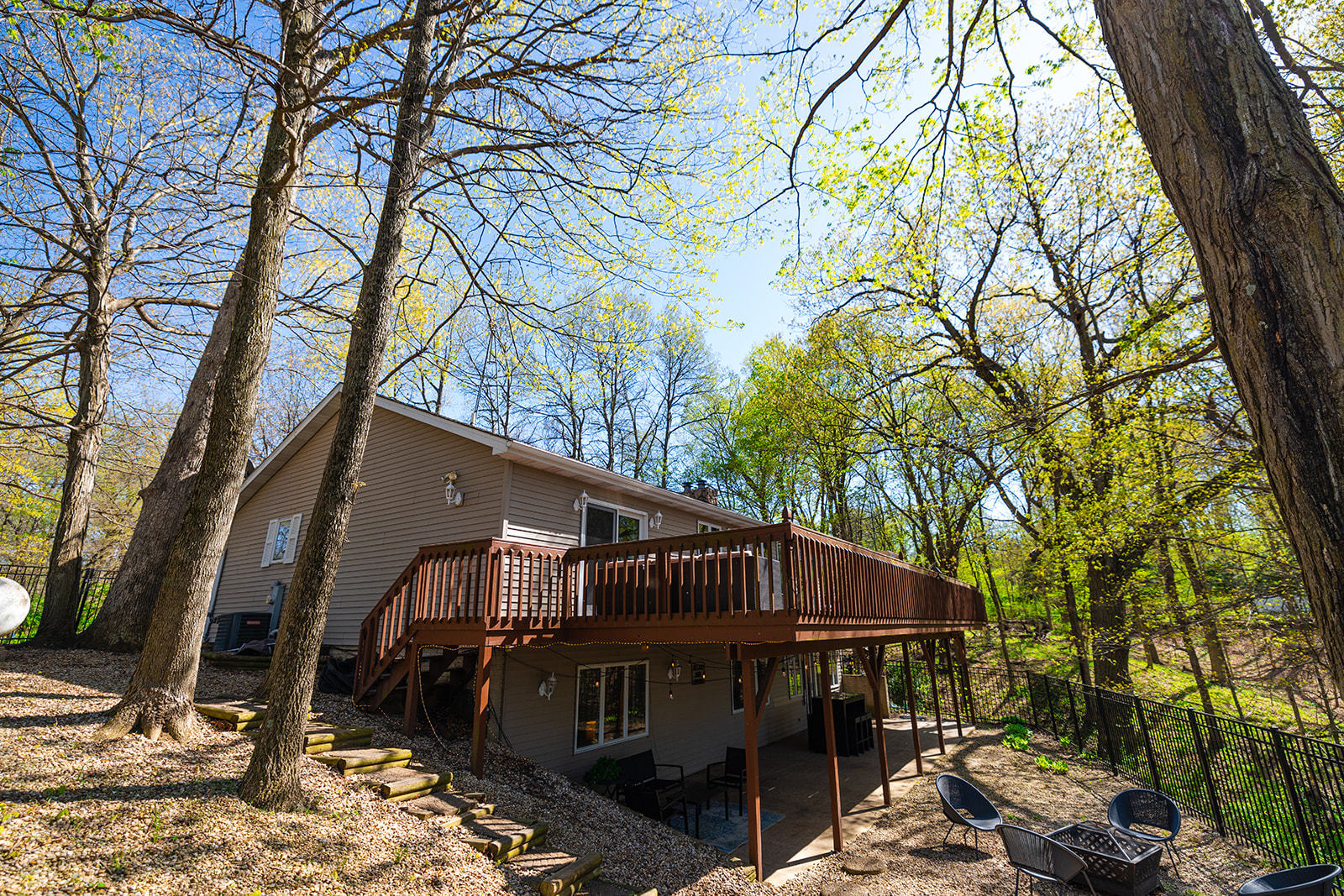 147 Lake Thunderbird Drive Putnam, IL 61560 - Photo 46 of 50 a view of house with a trees around