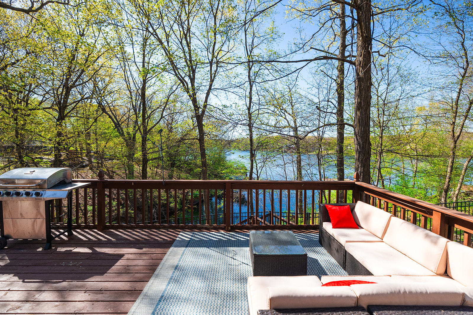 147 Lake Thunderbird Drive Putnam, IL 61560 - Photo 10 of 50 a view of a two chairs in the deck