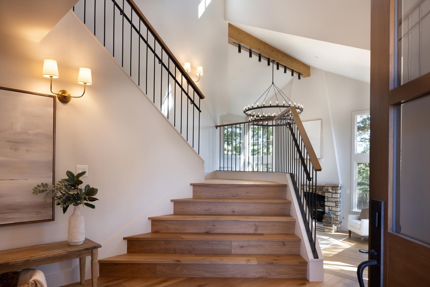 4 Oak Knoll Way Carmel, CA 93923 - Photo 27 of 49 a view of entryway and hall with wooden floor