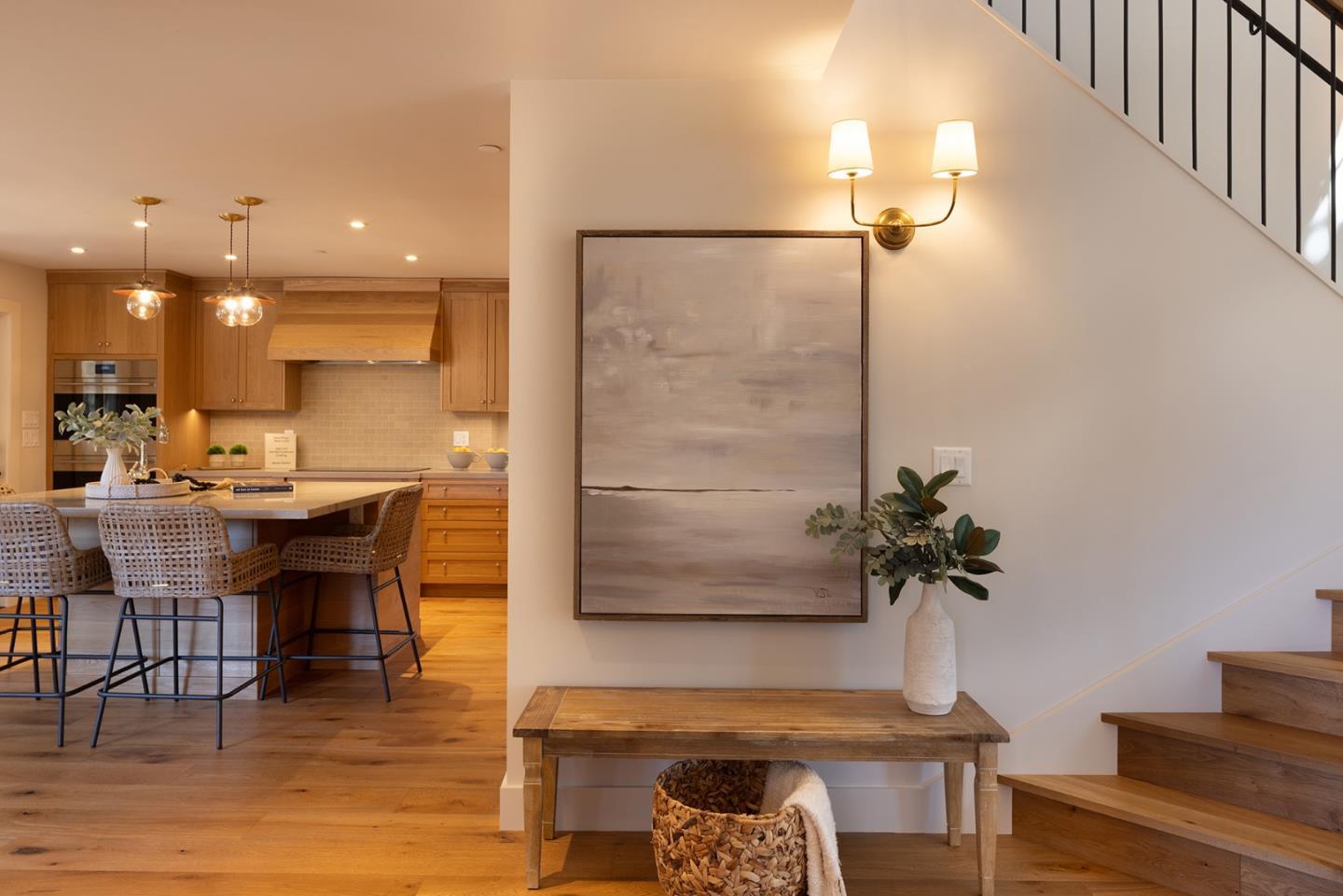 4 Oak Knoll Way Carmel, CA 93923 - Photo 4 of 49 a view of a dining room with furniture and wooden floor