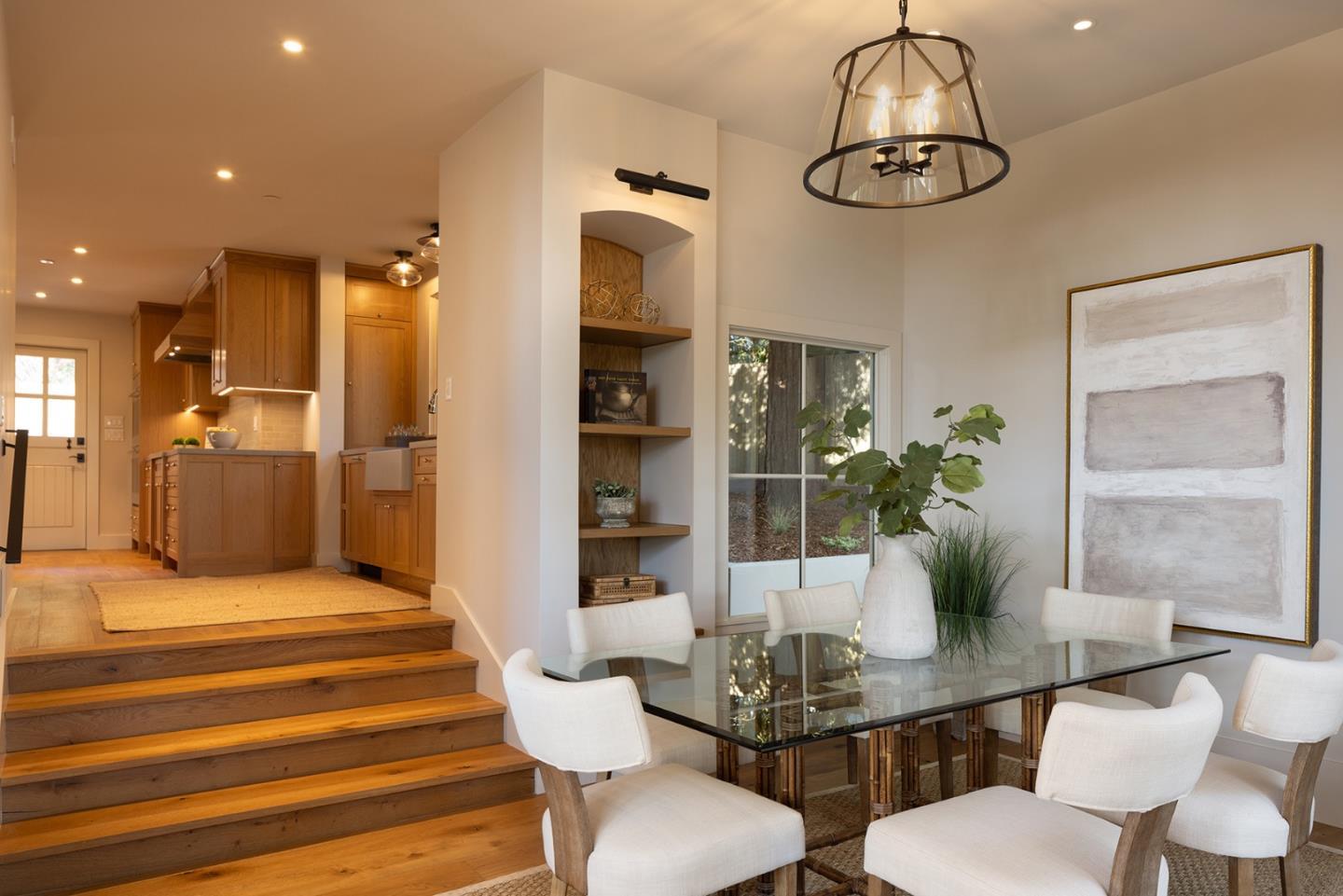 4 Oak Knoll Way Carmel, CA 93923 - Photo 9 of 49 a living room with furniture and chandelier