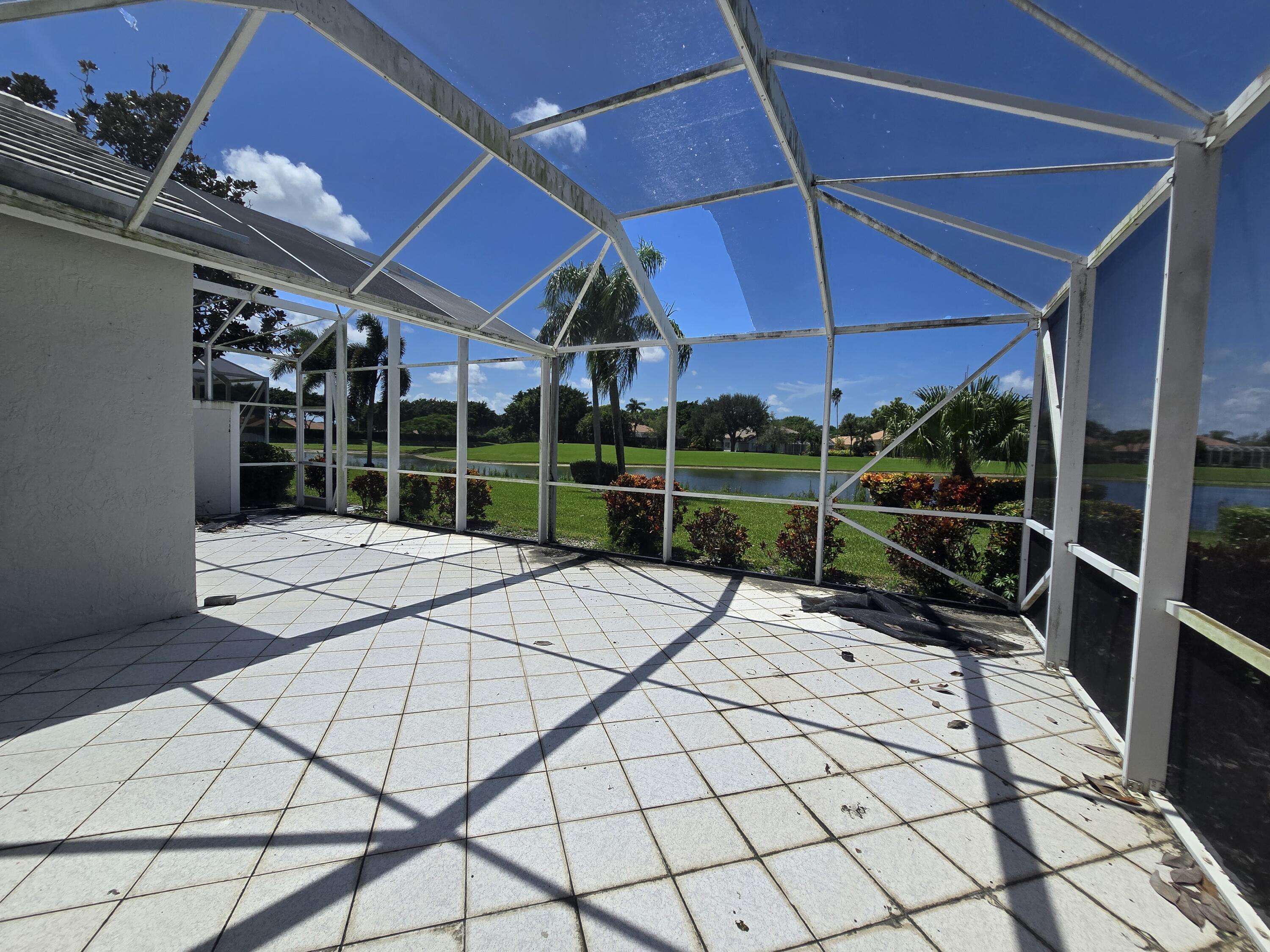 8384 Horseshoe Bay Road Boynton Beach, FL 33472 - Photo 19 of 33 a view of a terrace