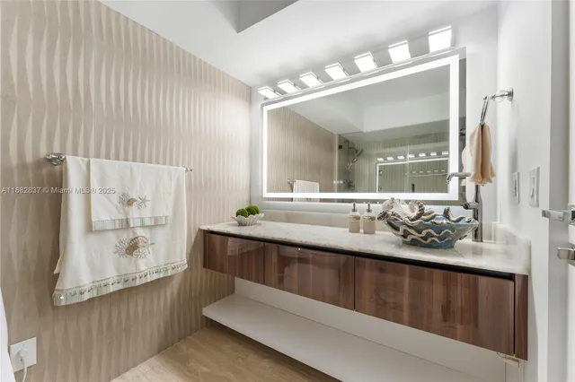 a bathroom with a toilet and shower