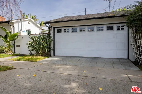 a backyard of a house