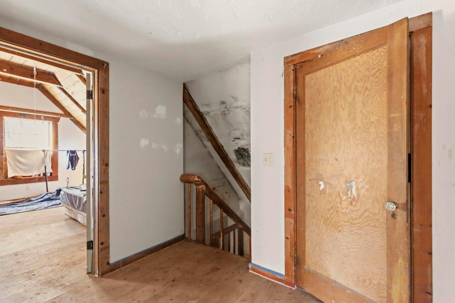 13887 La Porte Road Strawberry Valley, CA 95981 - Photo 26 of 37 a view of an entryway with staircase