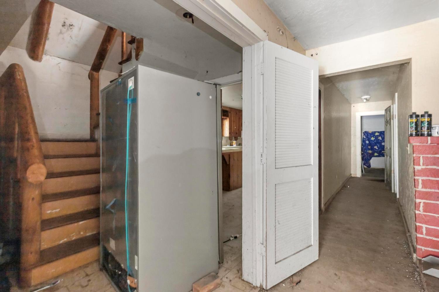 13887 La Porte Road Strawberry Valley, CA 95981 - Photo 10 of 37 a view of hallway with stairs and wooden floor