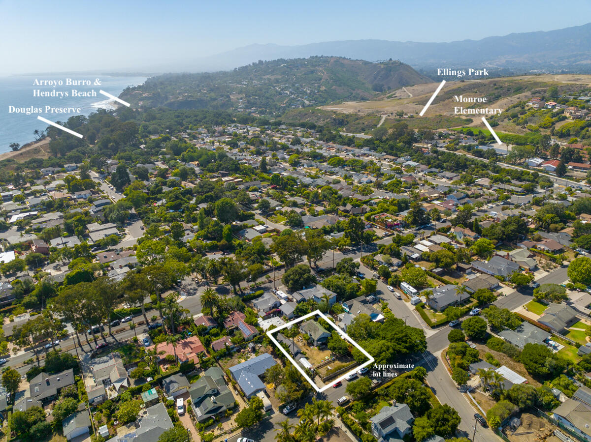 245 Cooper Road Santa Barbara, CA 93109 - Photo 4 of 7 an aerial view of multiple house