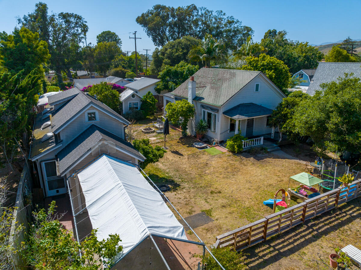 245 Cooper Road Santa Barbara, CA 93109 - Photo 7 of 7 swimming pool view with plants and large trees