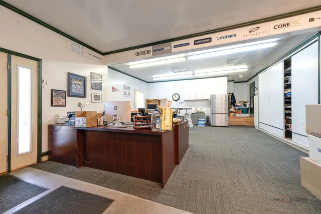 a view of a living room