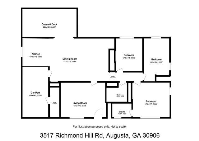 $235,000 | 3517 Richmond Hill Road, Augusta, GA 30906