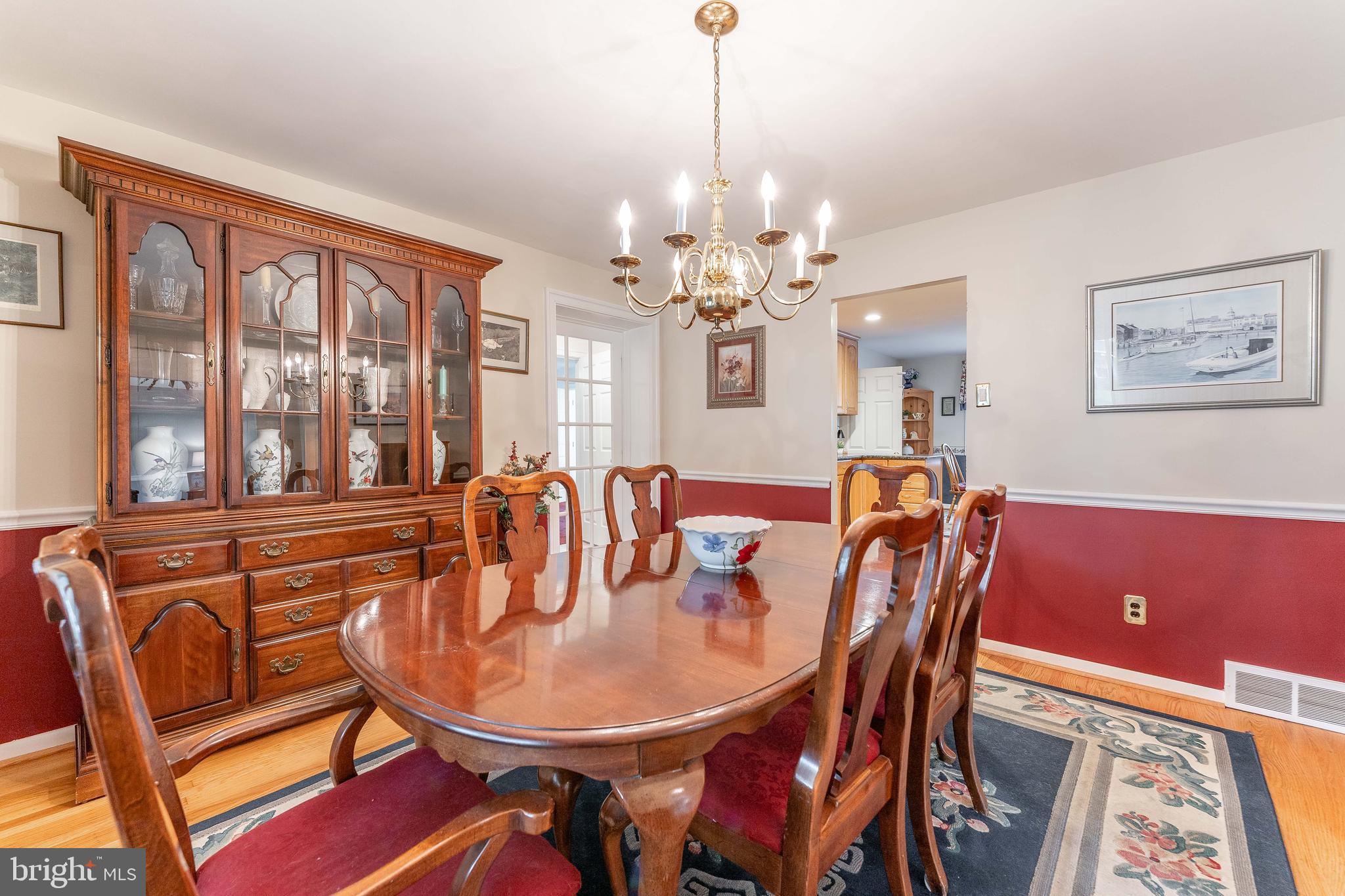 209 Beechtree Drive Broomall, PA 19008 - Photo 13 of 61 a view of a dining room with furniture window and outside view
