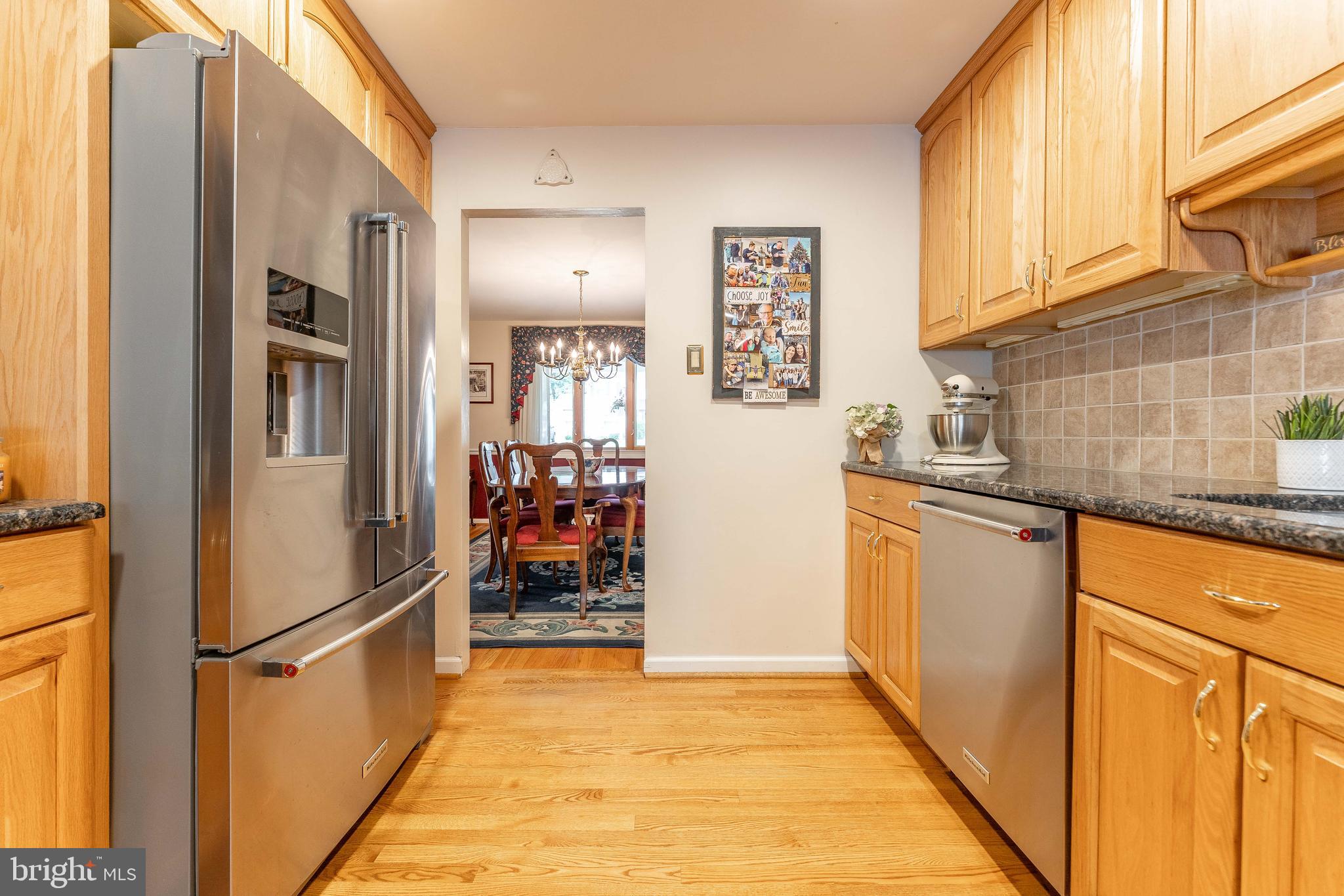 209 Beechtree Drive Broomall, PA 19008 - Photo 22 of 61 a kitchen with stainless steel appliances granite countertop a refrigerator and a sink
