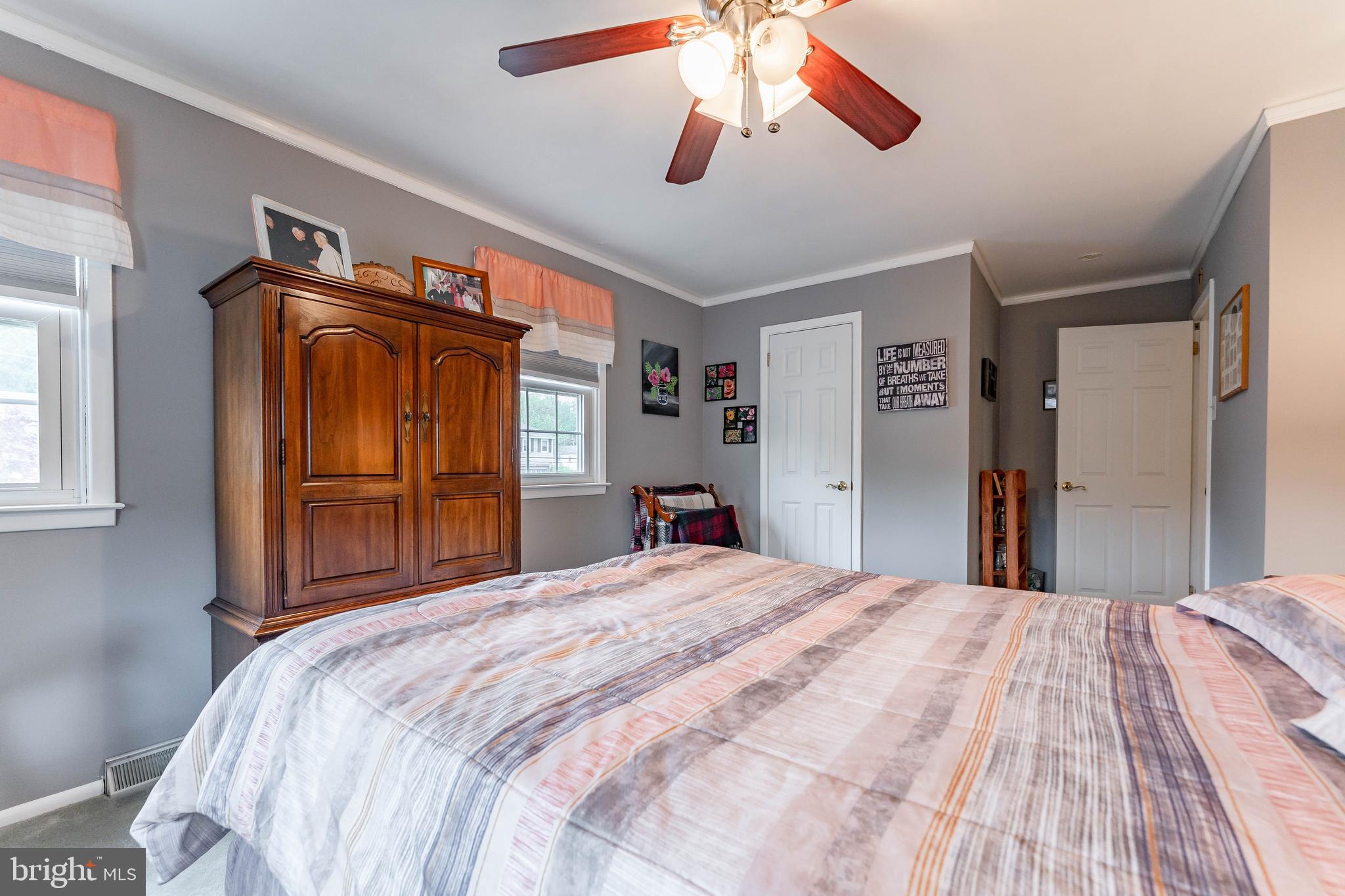 209 Beechtree Drive Broomall, PA 19008 - Photo 43 of 61 a bedroom with a bed and a closet